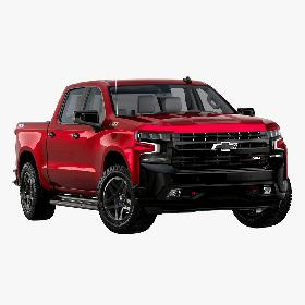 2019 Chevrolet Silverado LT Trail Boss 3D model